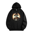 thumbnail image 2 of Frostluinai Graphic Hoodies for Adult Women Men Long Sleeve Fall Pullover Tops Funny Holloween Sweat Shirts Causal Hoodies with Pocket, 2 of 7
