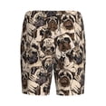thumbnail image 4 of Yiaed Cute French Bulldog for Men's Soft Sleep Pajama Short Lounging Pajama Shorts-Medium, 4 of 8