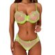 thumbnail image 1 of Gibobby Lencería mujer erótica Lencería para Mujer, Lencería Sexy para Mujer, Conjunto de Lencería a Juego Transparente(Verde, XXG), 1 of 5