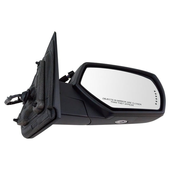 TRQ Right Mirror Passenger Side Fits 14-18 Chevrolet Silverado 1500 19 Silverado 1500 LD 15-19 Silverado 2500 HD Silverado 3500 HD GMC Sierra 1500 Sierra 1500 Limited Sierra 2500