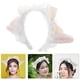thumbnail image 2 of 2 diademas con orejas de oveja, bonitas diademas de cuerno de oveja, diadema de peluche de oveja, accesorios para el cabello para Halloween, carnaval, fiesta, cosplay, 2 of 8