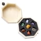 thumbnail image 2 of Piedras de Energía de Cristal Multicolor Decoración de Aventurina de con Caja de Almacenamiento 7x Piedras de Cristal Par Irregurmente Sunnimix Cristal de amatista, 2 of 8