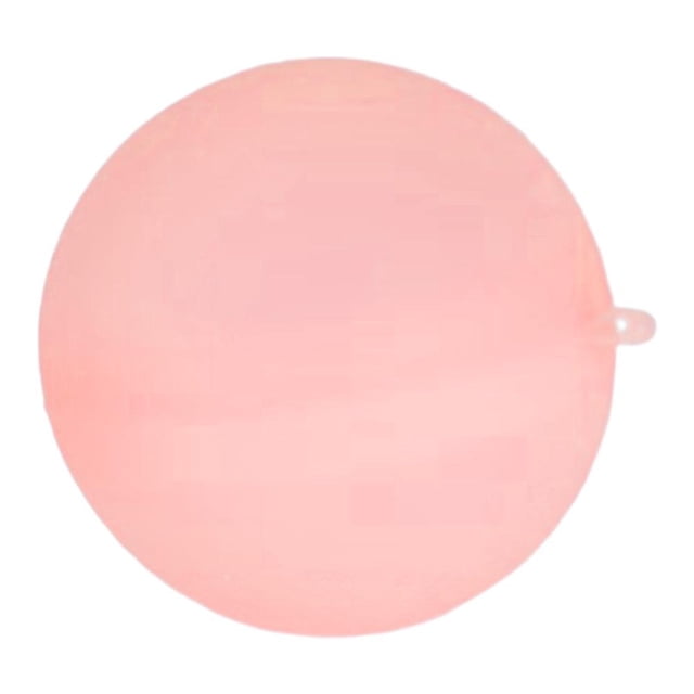 Bola absorbente, bomba de agua de verano reutilizable, juegos de agua para fiestas en la piscina (naranja)