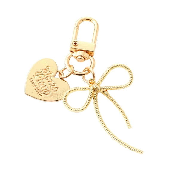 Heart Bows Keychain Bag Charms Bag Accessories Backpack Pendant Charm Gifts