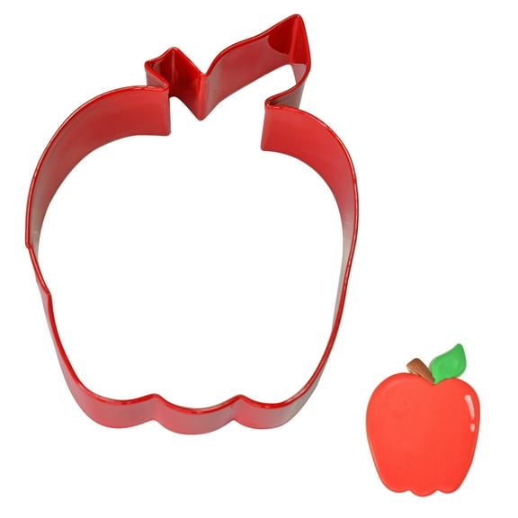 R&M Apple 4" Cookie Cutter Red
