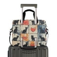 thumbnail image 2 of FORMRS 16" Laptop Bag Carrying Sleeve Case with Handle Travel Shoulder Briefcase, Cats and Hearts, 2 of 8