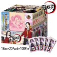thumbnail image 1 of Demon Slayer Demon Hashira Box Kimetsu No Yaiba figuras de Anime SP colección Tcg juego de cartas raras para niños juguete de regalo Fivean unisex, 1 of 2