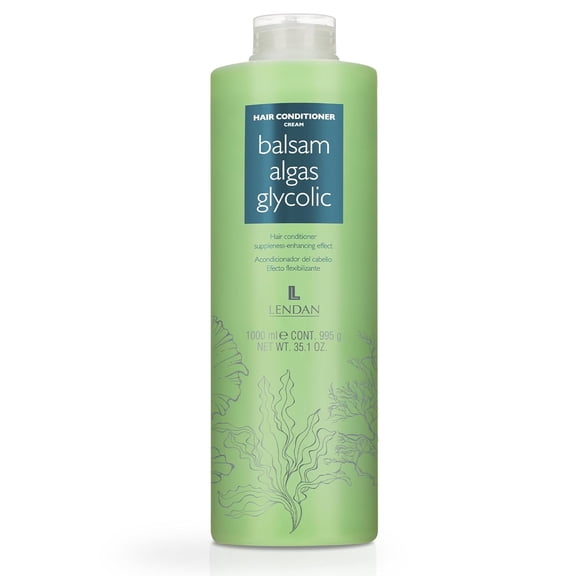Lendan - Hair Conditioner - Glycolic Algae Balm - 1000 ml - For All Hair Type