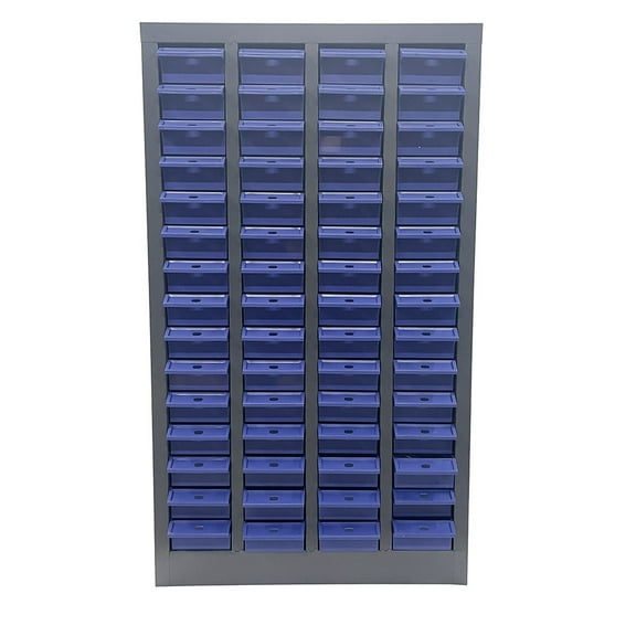 60 Drawers Tool Storage Cabinet Parts Cabinet Screws Parts Storage Drawer with Partitions and Labels