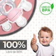 thumbnail image 3 of Chupones Alimentadores Dibujos Animados Libre de BPA Pig Rosa, Pig Rosa Gris, Pig Blanco Rosa 4m+ 3, 3 of 9