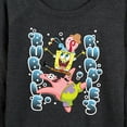 thumbnail image 3 of SpongeBob SquarePants - Bubble Buddies - Women's Lightweight French Terry Long Sleeve Shirt, 3 of 6