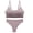 Gray, variant on Strappy Bra Women No Underwire Sling with Chest Pad Comfortable Suit Underwear Tall Size Soft Bra, Style 11952, Black 38B