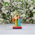 thumbnail image 2 of Radha Krishna Statue Hindu God Goddess Statue Radha Krishna Idol Handmade Radha Krishna Sculpture Krishna with Radha Idol Indian Handcrafted Radha Krishna Murti Mandir Decor - AtoZ India Cart, 2 of 5