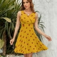thumbnail image 7 of Mrs Fox's Dress Summer Street Style Dresses Female Sleeveless Printed Sundress, 7 of 7