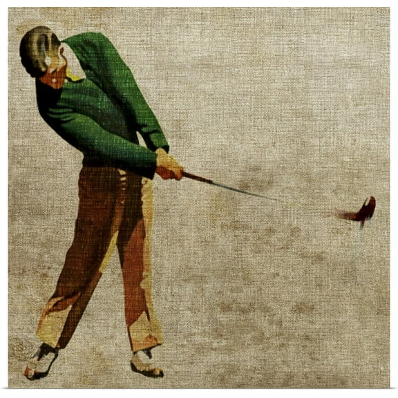 Great BIG Canvas | Rolled John Butler Poster Print entitled Vintage Sports II