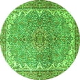 thumbnail image 1 of Ahgly Company Indoor Round Persian Green Traditional Area Rugs, 8' Round, 1 of 1