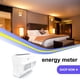 thumbnail image 5 of Kenally Medidor de energía eléctrica de riel DIN Comprobación remota Consumo de energía LED dual portátil Medidores de vatios de hotel de 3 fases y Herramientas eléctricas Kenally TO008277-00, 5 of 6
