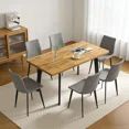 thumbnail image 4 of 47.4"-63.2" Extendable Dining Table Set for 4-8 People,7 Piece Large Kitchen Table Set with 6 Chairs for Farmhouse, Dining Room,Living Room, 4 of 9