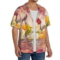 thumbnail image 2 of Kdxio Men'S Hawaiian Shirt For Men Short Sleeve Shirt Fall Colorful Summer Casual Holiday Beach Button Down T-Shirts, 2 of 5
