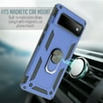 thumbnail image 4 of Value Pack + for Pixel6 PRO Google Pixel 6 PRO Hybrid Ring Phone Case Magnet Mount Ready Grip Grids Kickstand Slim Shock Bumper Cover, 4 of 4