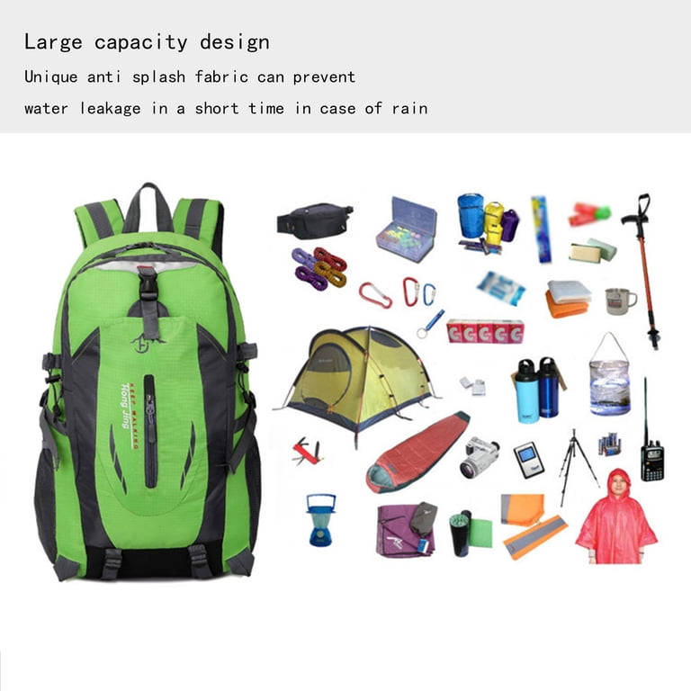 Backpack Camping Hiking Daypacks- 30L Lightweight Packable Hiking Backpack Travel Backpack for Women Men Bookbags Green Backpack Camping Hiking Daypacks- 30L Lightweight Packable Hiking Backpack Travel Backpack for Women Men Bookbags Green