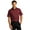 Burgundy-PK1, variant on W809 Short Sleeve React Twill Shirt, Men'a Dress Shirt