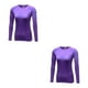 thumbnail image 1 of Minnieouse Camiseta con cuello redondo, ropa interior térmica básica, camiseta transpirable de manga larga de secado rápido, ropa térmica Type1 NO1, 1 of 6