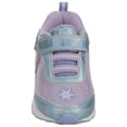 thumbnail image 4 of Disney Girl Frozen Ii Hook And Loop Closure Casual Sneaker, Lilac Blue, Size: 10, 4 of 6