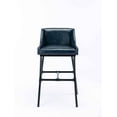 thumbnail image 6 of Boraam Parlor Faux Leather Adjustable Bar Stool - Midnight Blue, 6 of 8