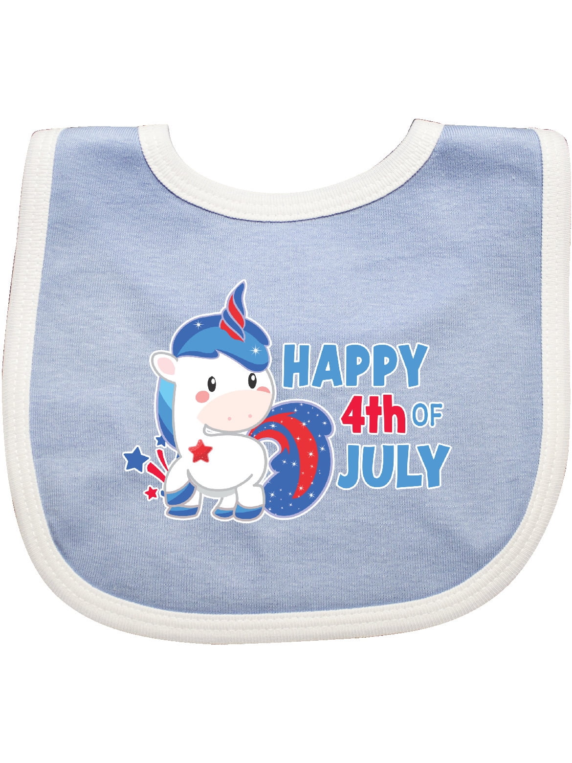 Download INKtastic - Happy 4th of July with Unicorn Baby Bib ...