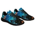 thumbnail image 6 of Black Cat Pumpkin Halloween Shoes Sneakers for Women Men Black Size 10.5, 6 of 7