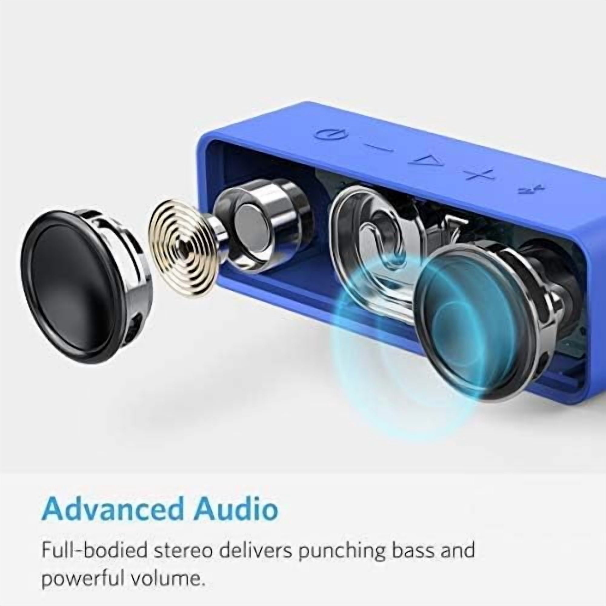 Anker SoundCore Portable Bluetooth Speaker, Blue, New