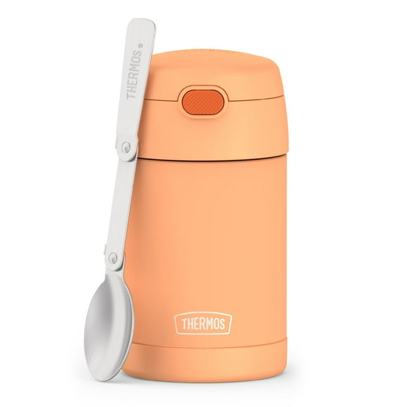 Tarro de comida THERMOS FUNTAINER Acero Inoxidable 473 ml Naranja Neón