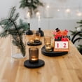 thumbnail image 2 of CIMAXIC Calendrier de Noël en Bois Calendrier de Bureau Bloc de Calendrier de Noël Décoration de Bureau Calendrier de Table Calendrier de Noël Décoratif Calendrier de Bureau Artisanat, 2 of 5