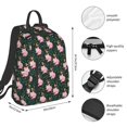 thumbnail image 2 of Disketp Pink Sleeping Fox Mochila Ligera e Impermeable, Mochila de Día Resistente para Viajes, Senderismo y Uso Diario para Hombre y Mujer, 2 of 7