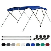Best Fishing Boat Tops - Leader Accessories 10 Colors 4 Bow Bimini Top Review 