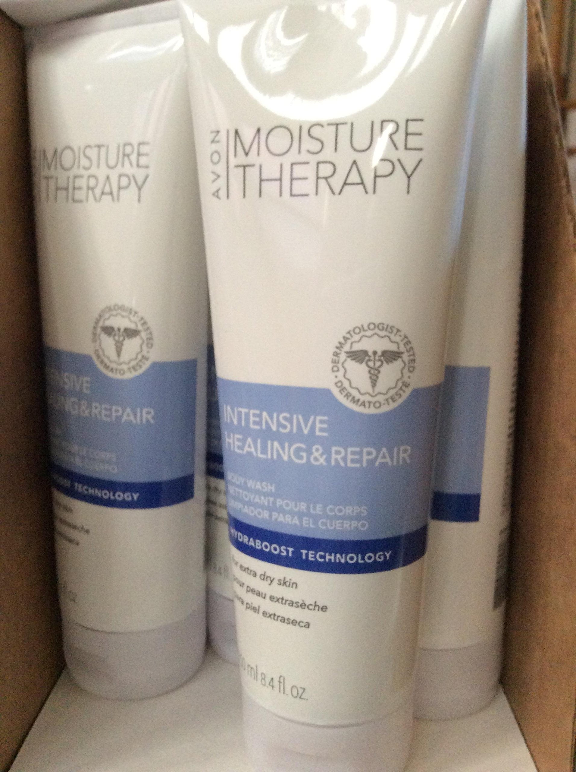 Avon Moisture Therapy Intensive Healing & Repair Body Wash 8.4 fl.oz