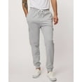 thumbnail image 2 of 3 Pack: Men's Cotton Fleece Cargo Jogger Sweatpants With Pockets, 2 of 6