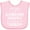 AD-Pink, variant on Inktastic My Dad is a Respiratory Therapist and a Hero Boys or Girls Baby Bib