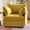 Yellow, variant on JULY'S SONG 24.5" Deep Seat Accent Chair, Modern Sofa Chairs in Living Room, Upholstered Oversized Chair with Detachable Cover & Removable Backrest, Green