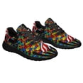 thumbnail image 6 of Autism Awareness Eagle Shoes Sneakers for Women Men Black Size 8, 6 of 7
