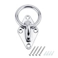 thumbnail image 1 of Placa de ojo de acero inoxidable 316 con tornillos ganchos gancho de techo gancho de fijación para columpios de yoga hamacas / tiras de entrenamiento de suspensión Inevent TO001106-00, 1 of 5