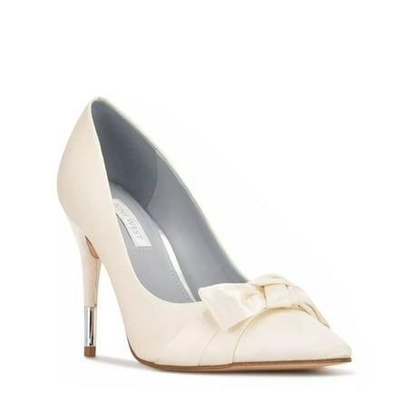 

NINE WEST Female Adult Women 6 BOWY7-IVO01 White Satin