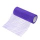 thumbnail image 1 of Cinta de Malla Brillante, Cinta de Hilo Transparente de 6" x 10 Yard de Nylon Metálico en Olas (Púrpura Oscuro), 1 of 7