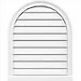 thumbnail image 3 of Ekena Millwork GVPRT40X3603SF Support de Surface Rond en PVC avec Évent Gable, Blanc Imprimé d'Usine, 3 of 4