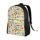 thumbnail image 2 of Disketp Peanuts 8 Mochila Unisex de Apertura Lateral Completa, Mochila para Laptop para Escuela, Trabajo y Viajes, 2 of 8