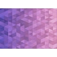 thumbnail image 1 of Ahgly Company Machine Washable Indoor Rectangle Transitional Violet Purple Area Rugs, 2' x 3', 1 of 7