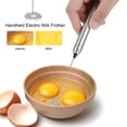 thumbnail image 4 of Espumador de leche a batería, espumador de leche, compacto para café para huevo Barista herramientas herramientas de cocina LYUMO Espumador de leche a batería, 4 of 6