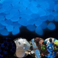 thumbnail image 3 of Guijarros resplandecientes Brillan en la oscuridad Piedras Rocas Decoración luminosa azul oso de fresa  Hogar, 3 of 5