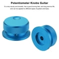 thumbnail image 4 of Uxcell Aluminium Potentiometer Knobs 1/4"x1.5", Volume Tone Control Knobs, Blue, 4 of 7